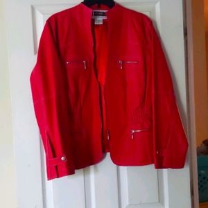 Red Leather Jacket